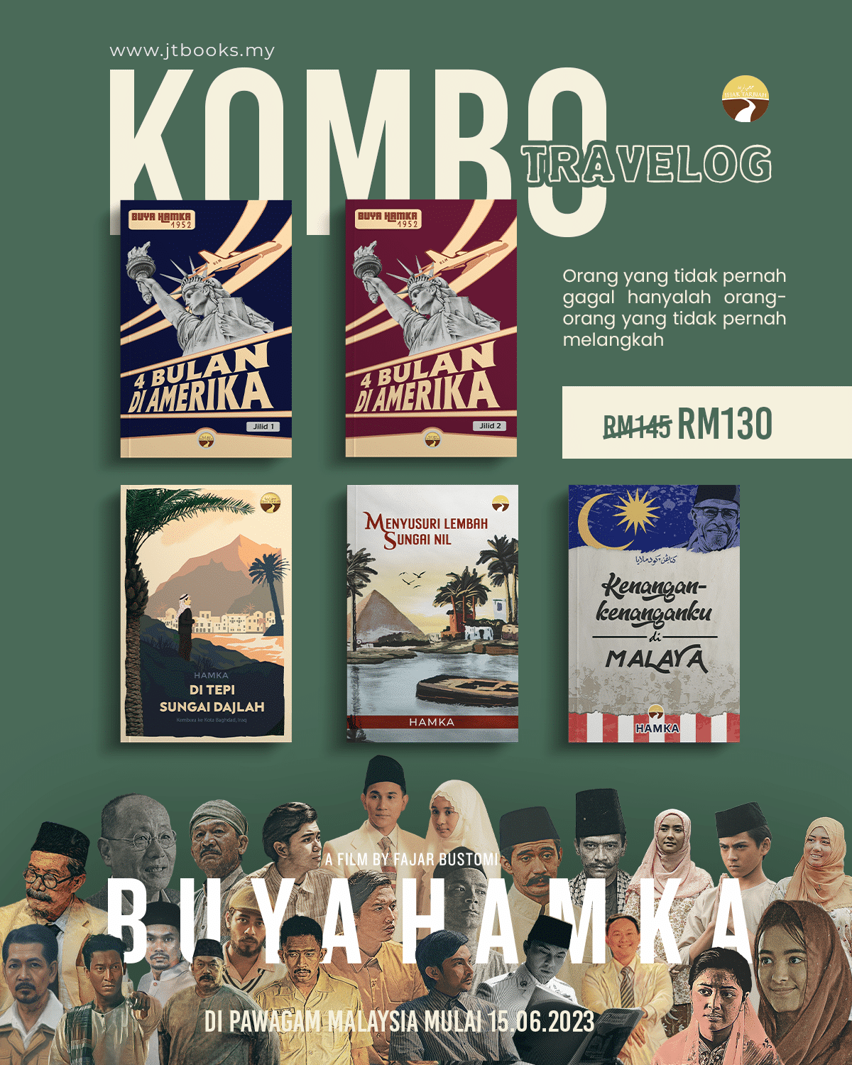 KOMBO TRAVELOG - HAMKA | JT Books